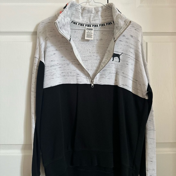 PINK by Victoria Secret - Cozy Fleece Half Zip - Picture 4 of 5